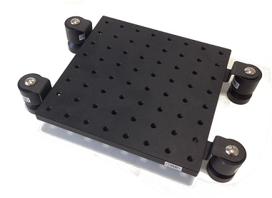 SB series with breadboard cradle type, 광학정반 제진, small type optical breadboard.