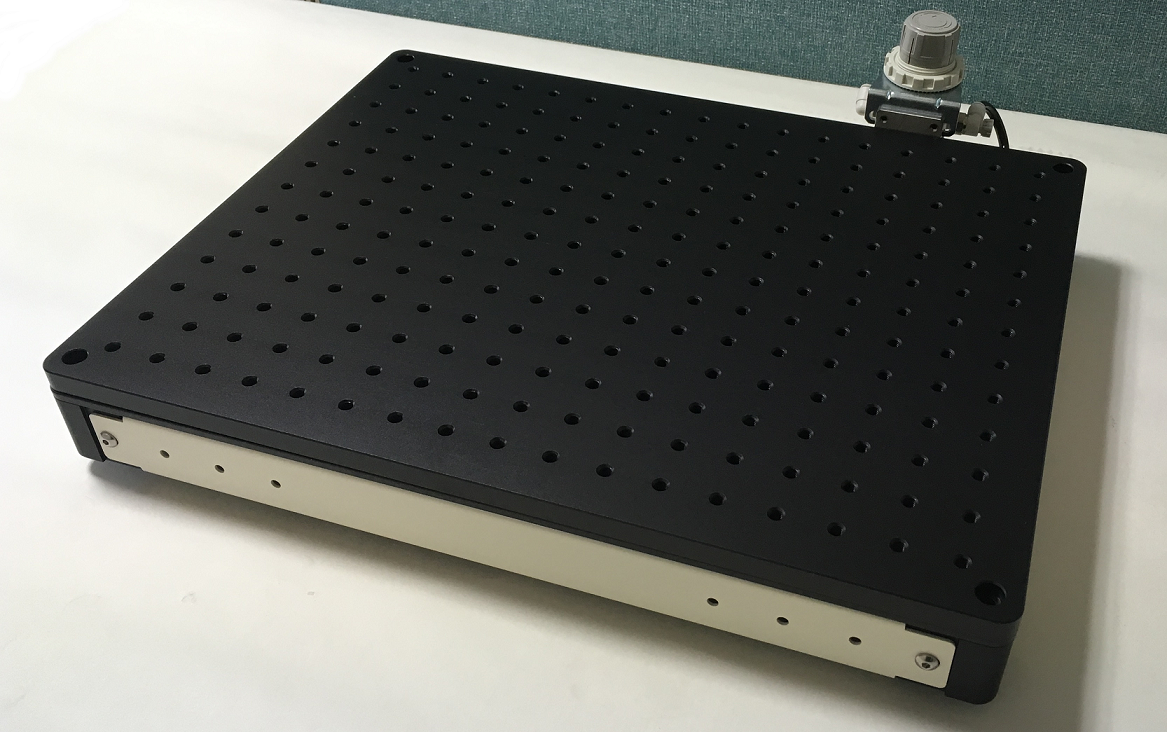 TAS3545M4 with AL breadboard, Tabletop Vibration Isolation System